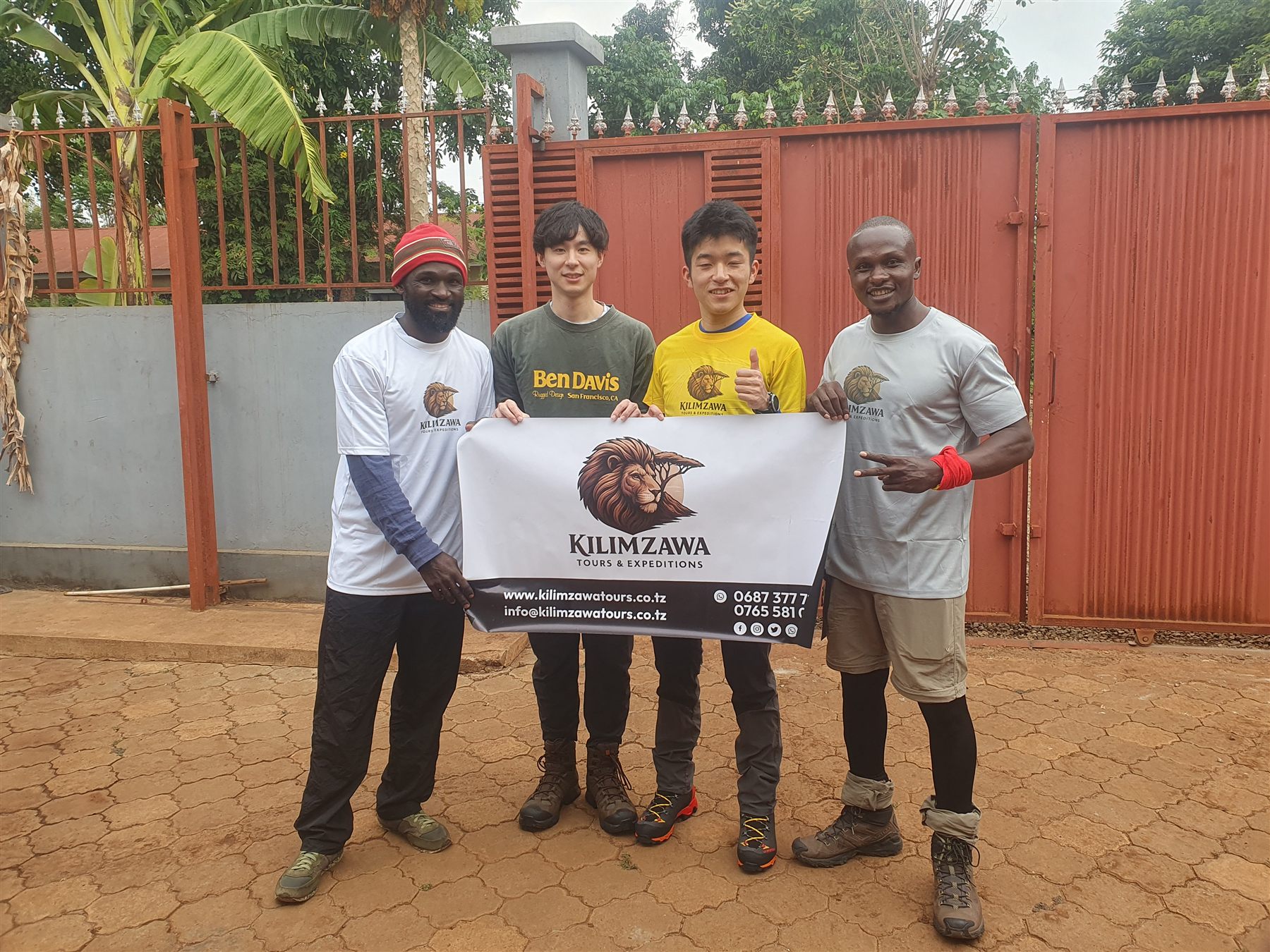 KiliMzawa team with guests
